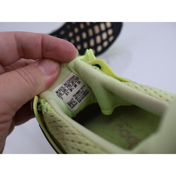 Adidas UltraBoost 1.0 Women's Running Shoes Size 7 Frozen Yellow Green - Picture 9 of 11